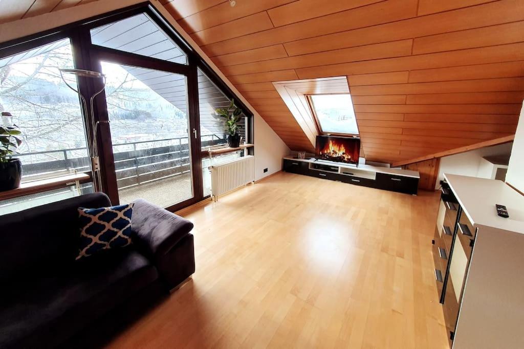 Studiowohnung Schwabenalb Mit Panoramablick 阿尔伯斯塔特 外观 照片